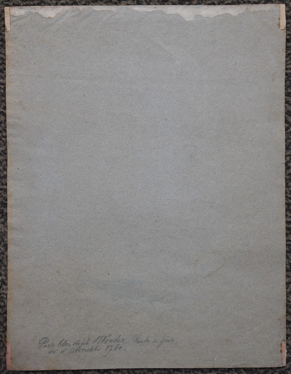 Ecole hollandais du XIXè. La marchande de poissons.-photo-2