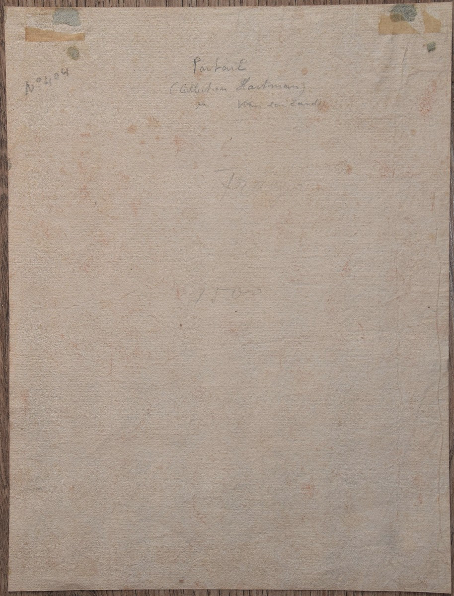 French School, 18th Century. Young Man Seated Playing The Violin.-photo-2