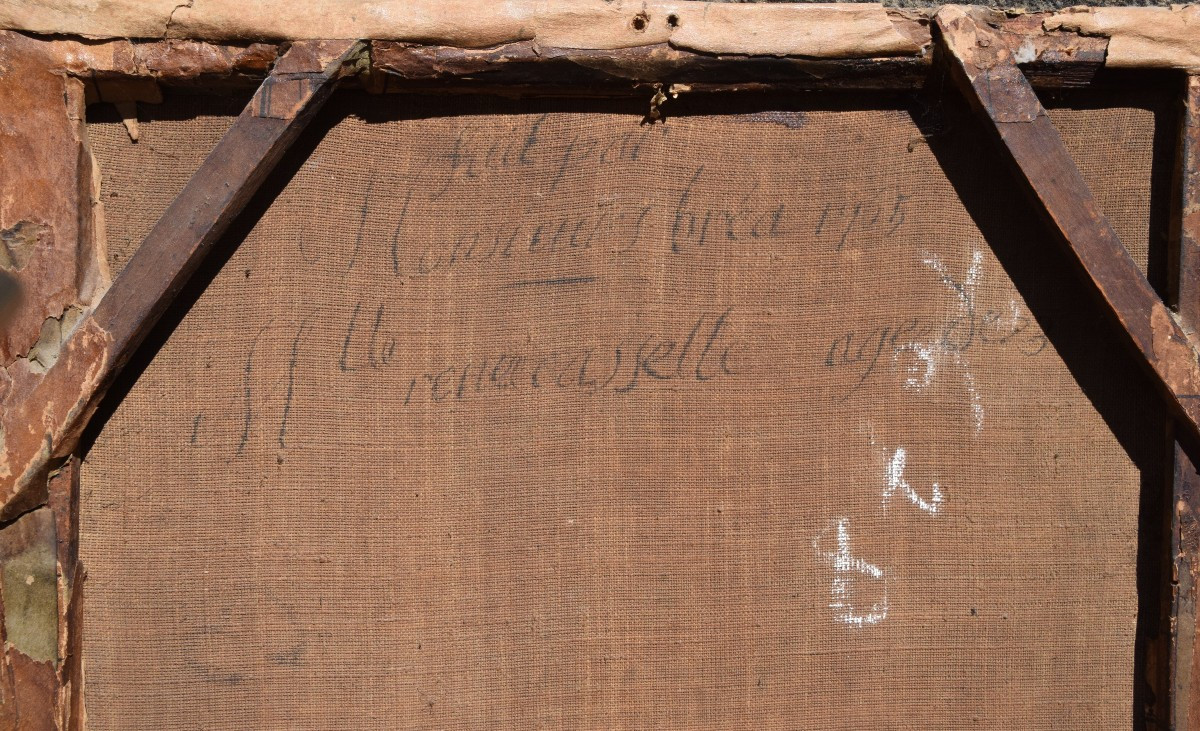 Charles-Paul-Jérôme Bréa 1740 - 1820. Portrait de Renée Casselle à l'âge de 23 ans .-photo-2