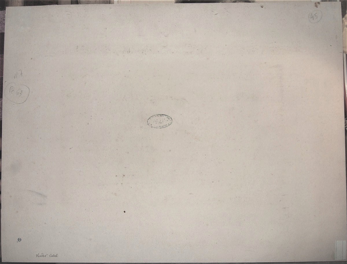 Adriaen Van Der Cabel 1631 - 1705. Lively Landscape With Two Walkers.-photo-4