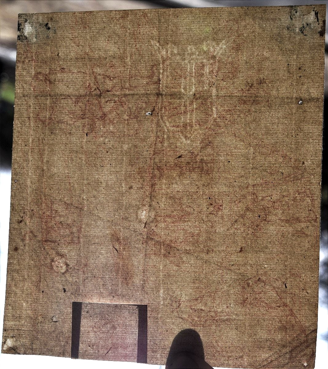 Northern School, 17th Century. Studies Of Figures; On The Reverse, A Study Of A House.-photo-3