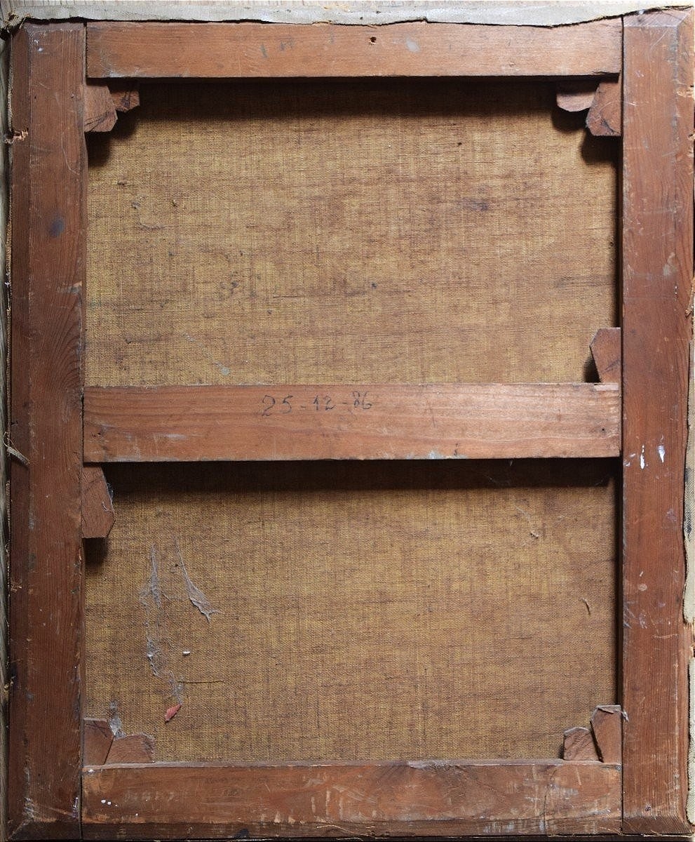 Marguerite de Backer. 1882 - 1968. Nature morte aux fleurs.-photo-2