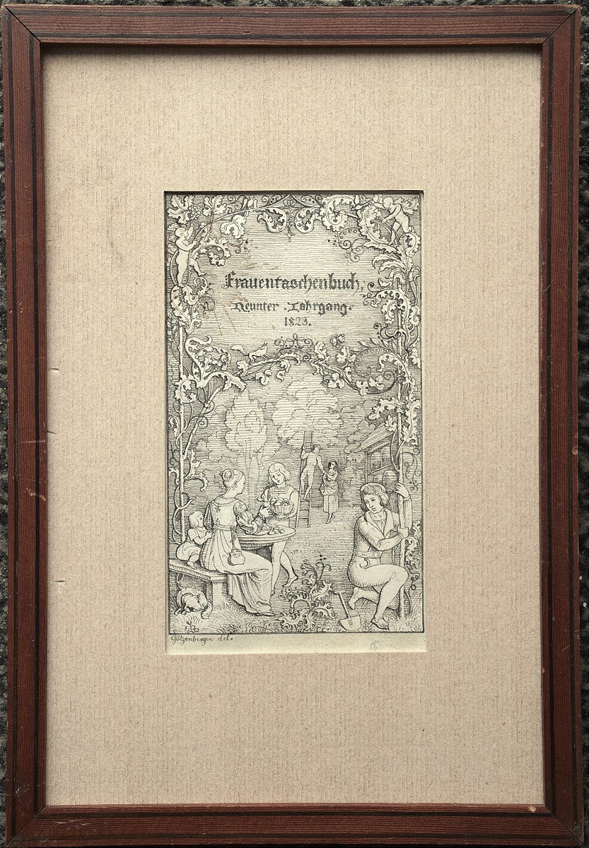 Jakob Götzenberger 1800-1866. La cueillette des fruits, 1823.-photo-4