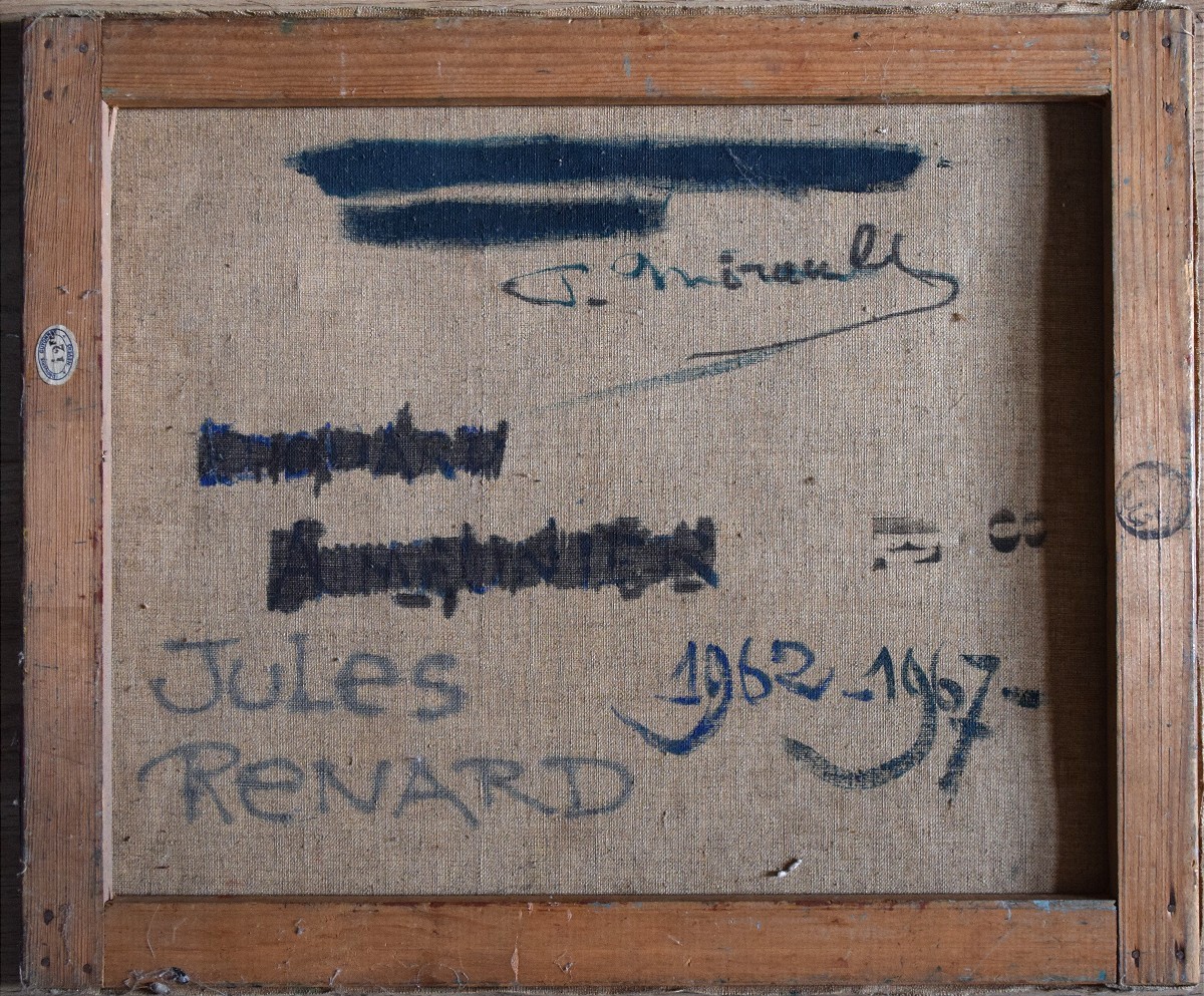 Pierre Mirault. 1899 - 1982. Portrait de Jules Renard.-photo-2