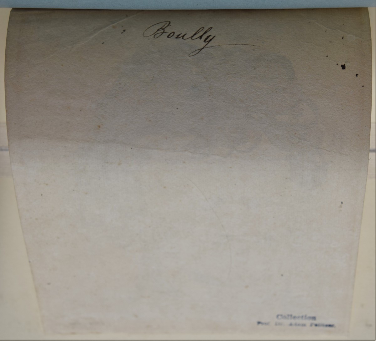 Jean-Baptiste Isabey 1767-1855. Portrait-charge de Boully. Coll du Marquis de Chennevières.-photo-2