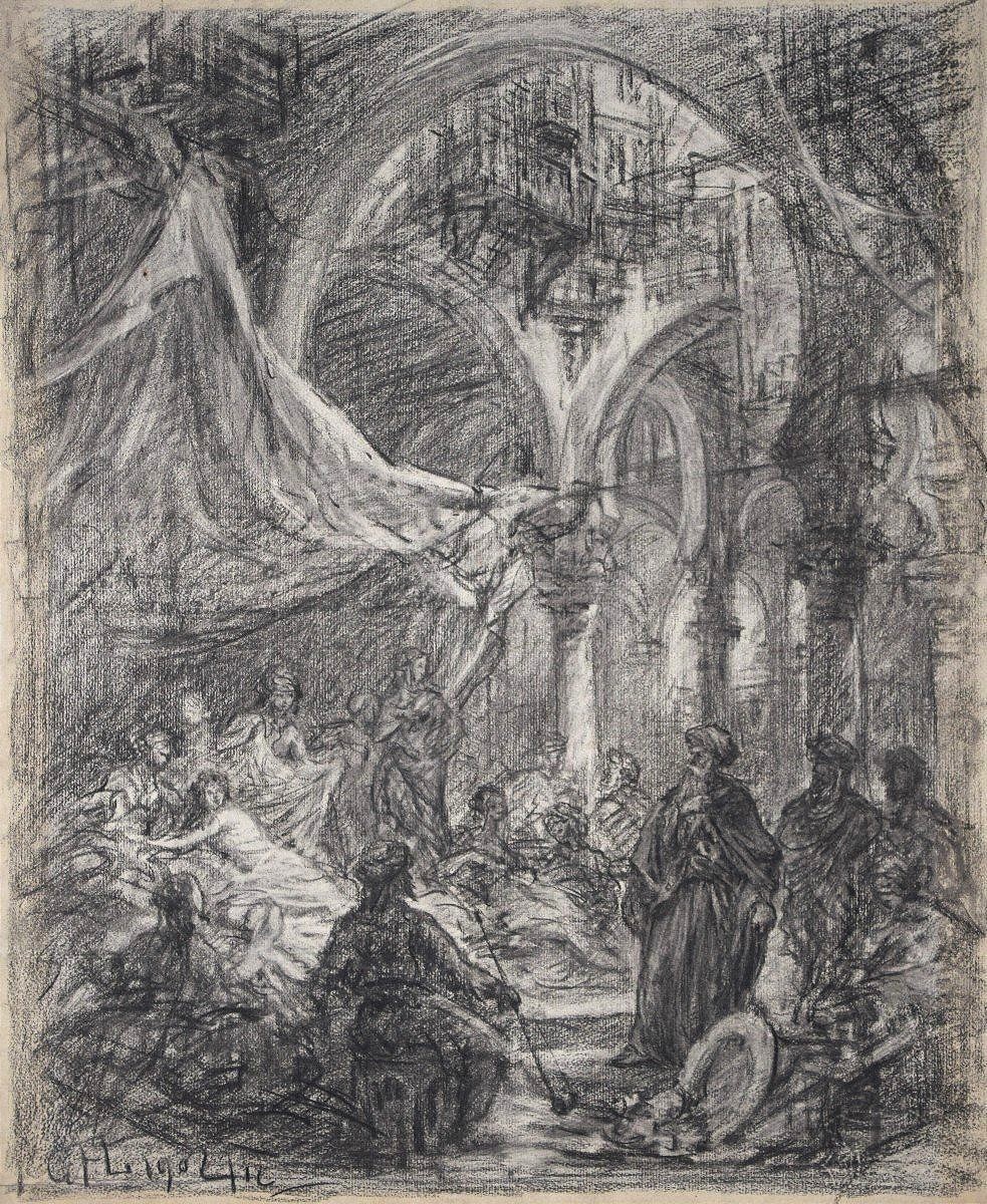 Felix G. Lenoir. La visite du Sultan.