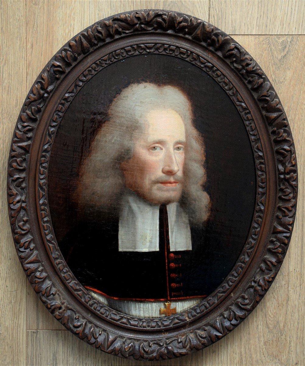 Ecole anglaise, vers 1700. Portrait de Saint Oliver Plunkett 1625-1681-photo-2