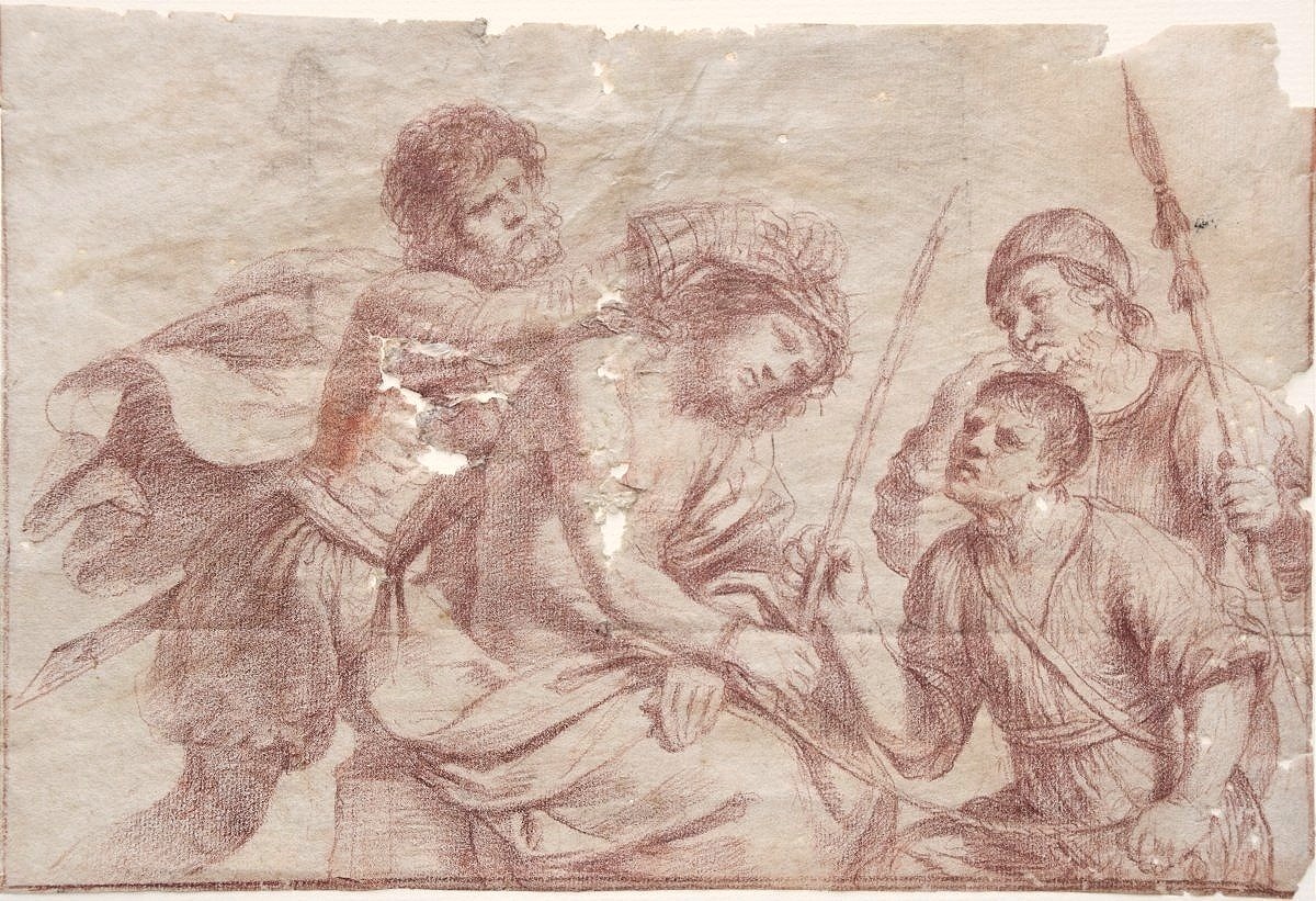 Cesare Gennari, 1637–1688. The Crowning With Thorns.