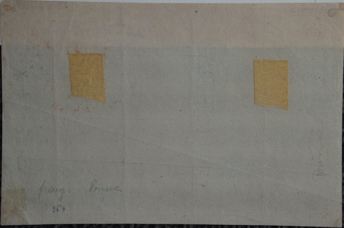Ecole du Nord, vers 1700. Bacchanale.-photo-2