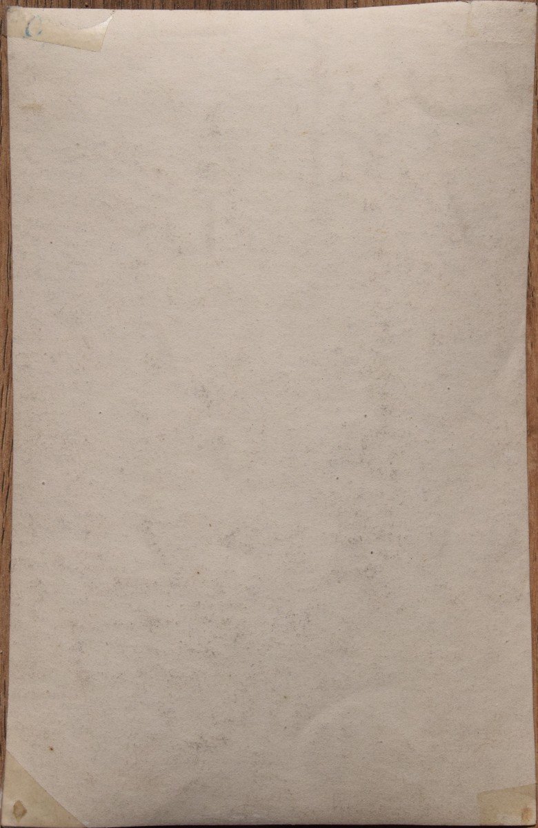 Ecole romantique, vers 1830. Une femme lisant dans la forêt, au bord de l'eau.-photo-4