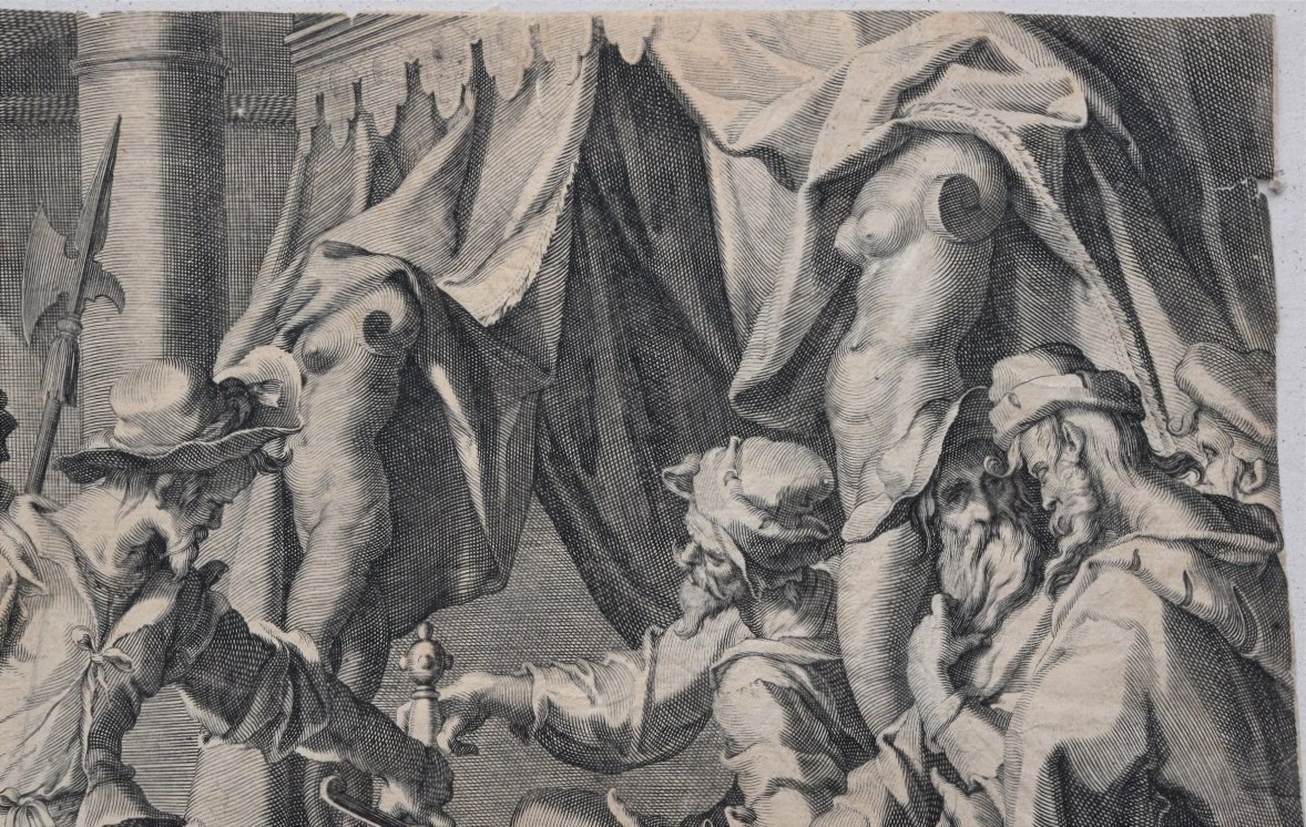 Willem Van Swanenburgh. Le Comte Guillaume d'Orange ordonne la décapitation de son bailli.-photo-4