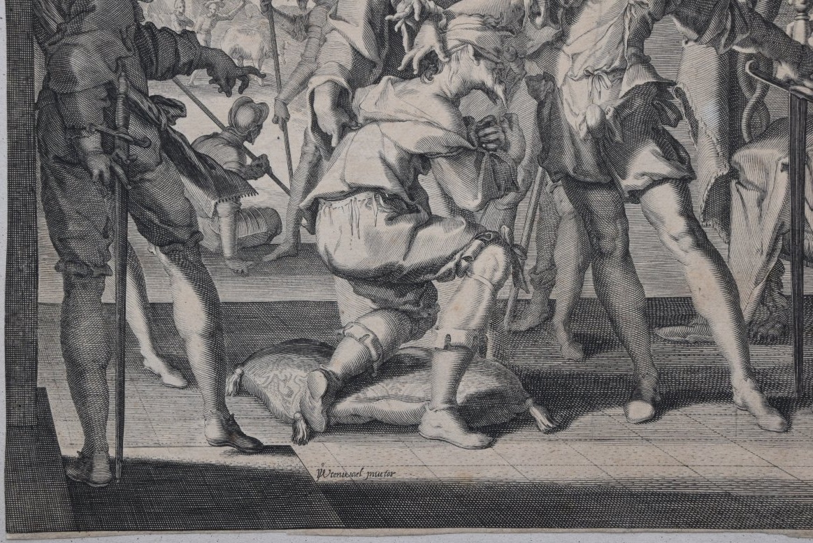 Willem Van Swanenburgh. Le Comte Guillaume d'Orange ordonne la décapitation de son bailli.-photo-2