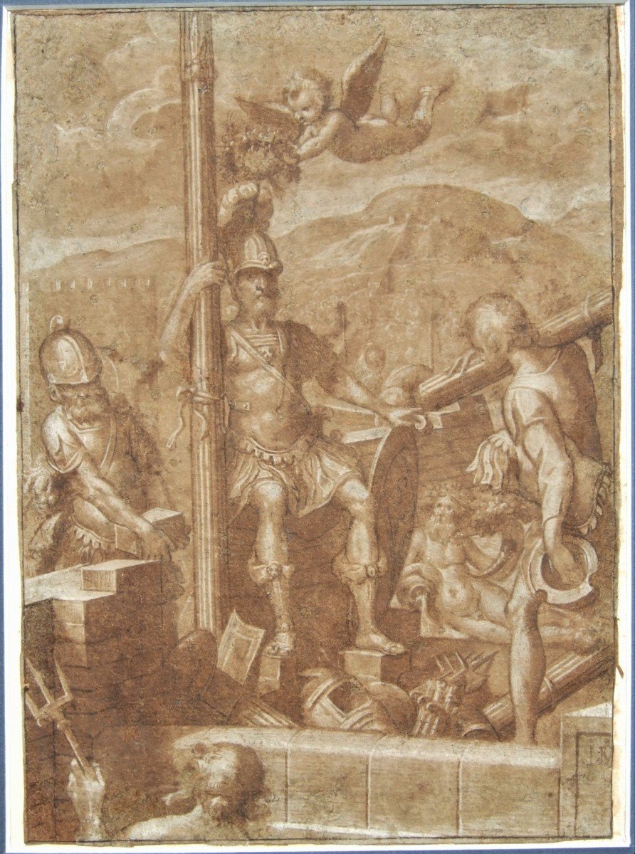 North School Of The 16th. Emperor Barbarossa Consolidates The Roman Empire.