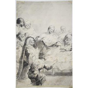 Leonard Bramer 1596 - 1676. The Death Of Saint Joseph.