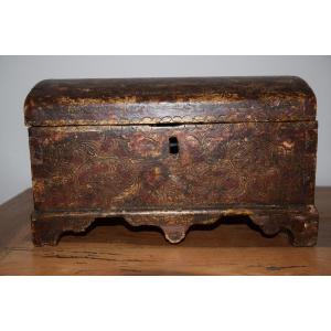 Italie du Nord, vers 1600. Coffret polychrome.