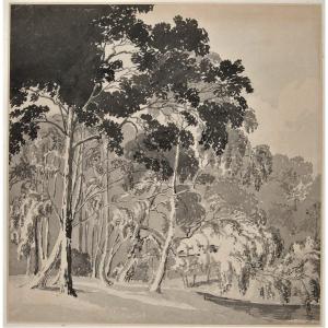 19th-century Northern School. Pair Of Romantic Landscapes.