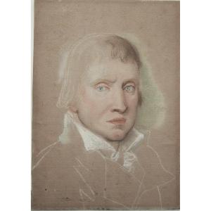 18th-century Italian School. Sketch Of Domenico Vettori.