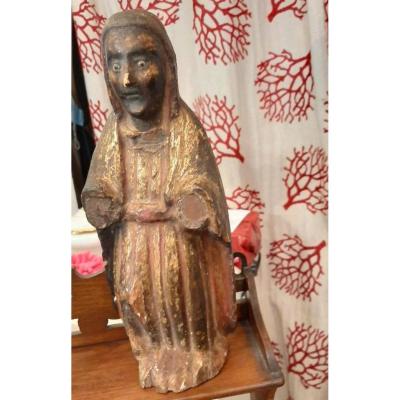 Vierge En Bois 