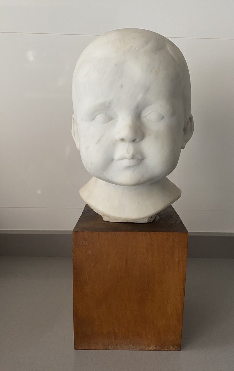 Lucien Schnegg (1864-1909). Practicien Du Rodin. Musée. Enfant. 