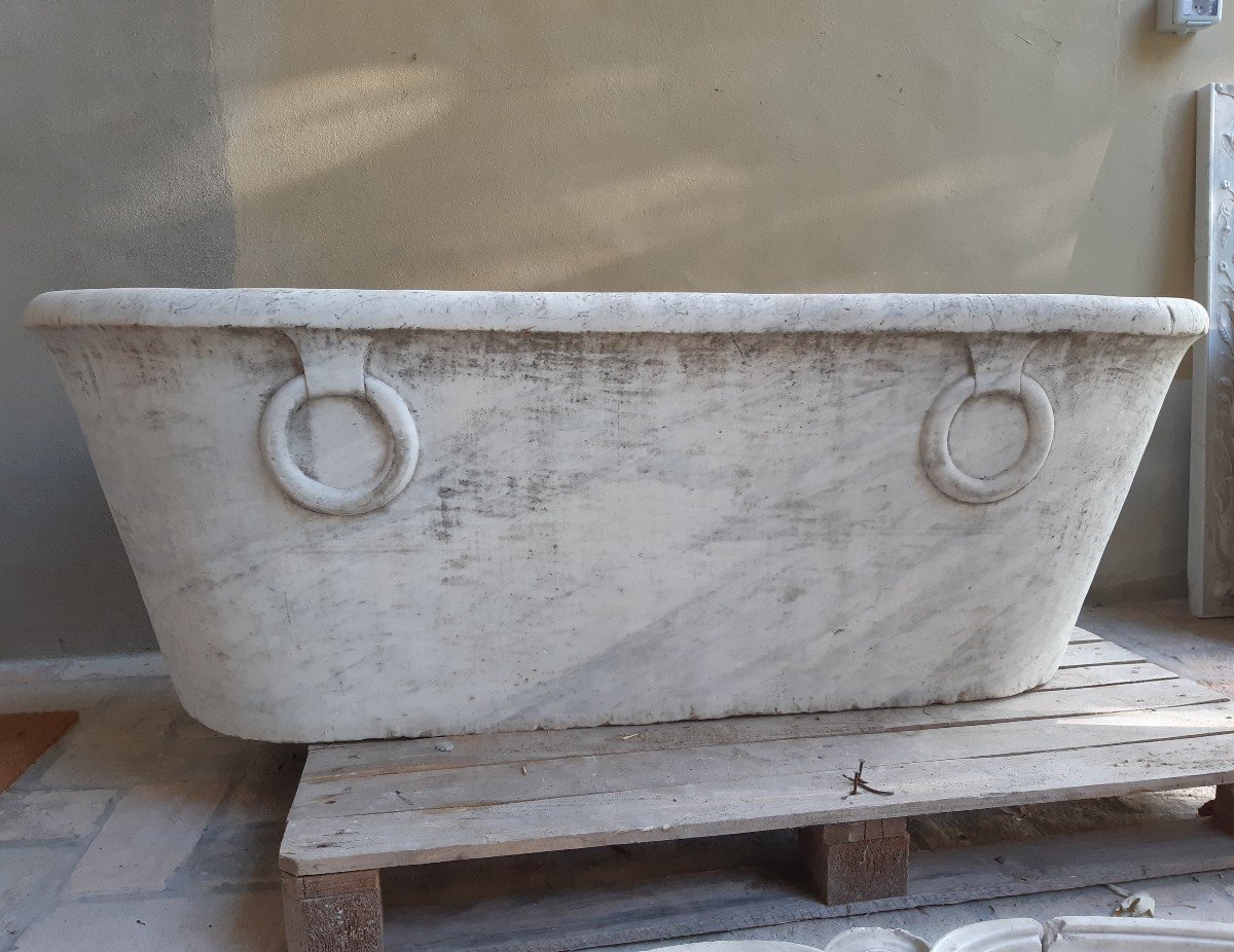 Roman Marble Bath Circa 1800