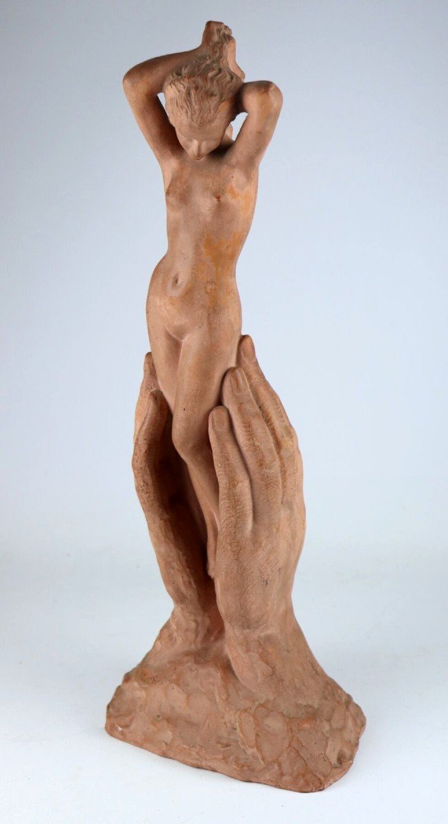 Terracotta  Sculture From Marcel Bouraine-photo-2
