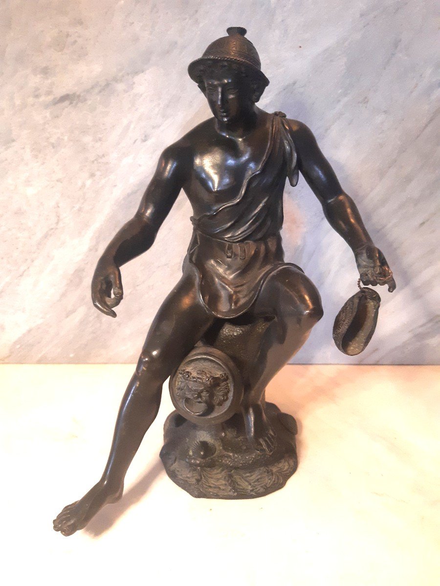Neoclassical Bronze Neapolitan Fisherman 19th Century 