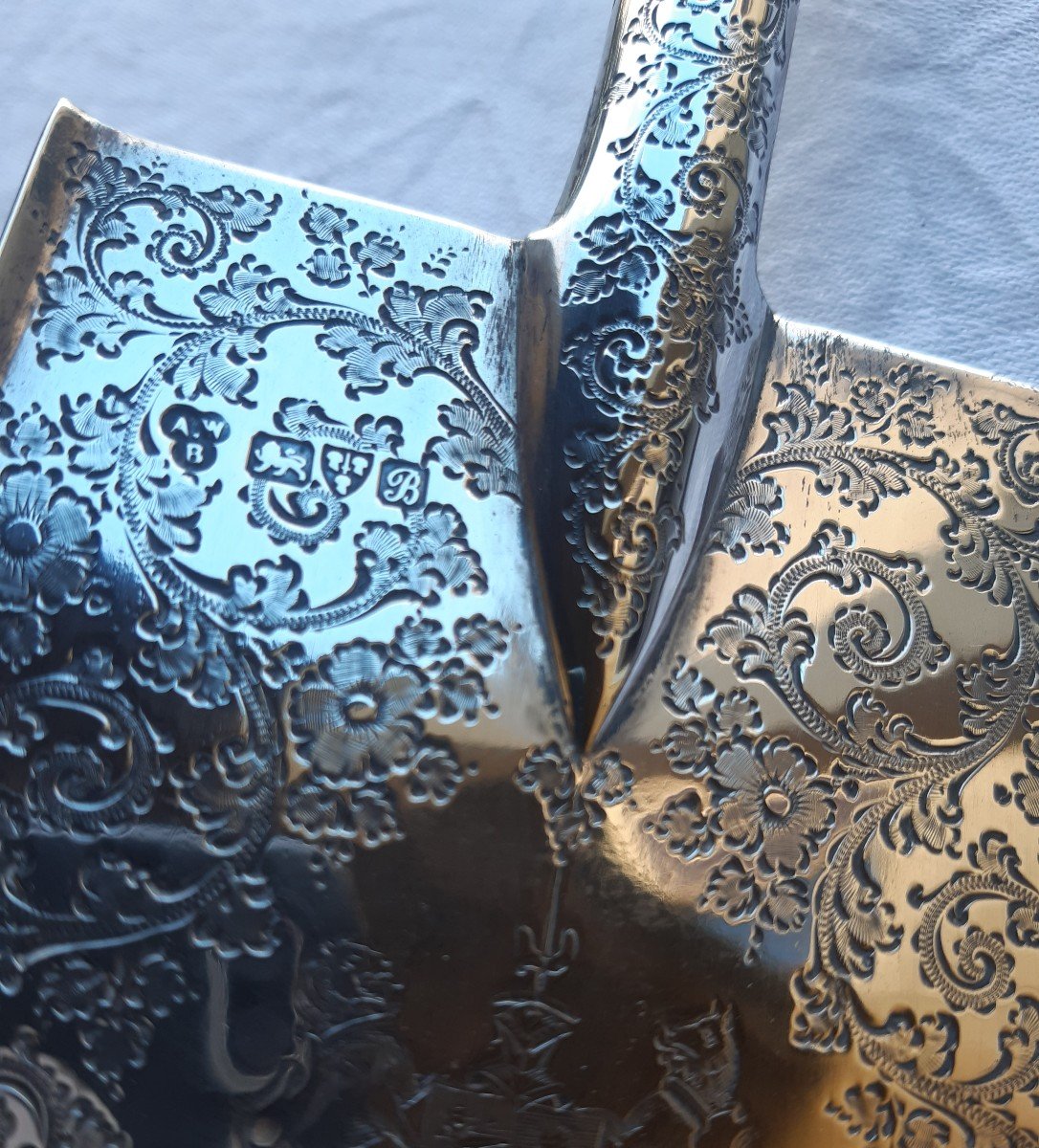 Silver Shovel  Commémorating The Garden Of New Hall-photo-4