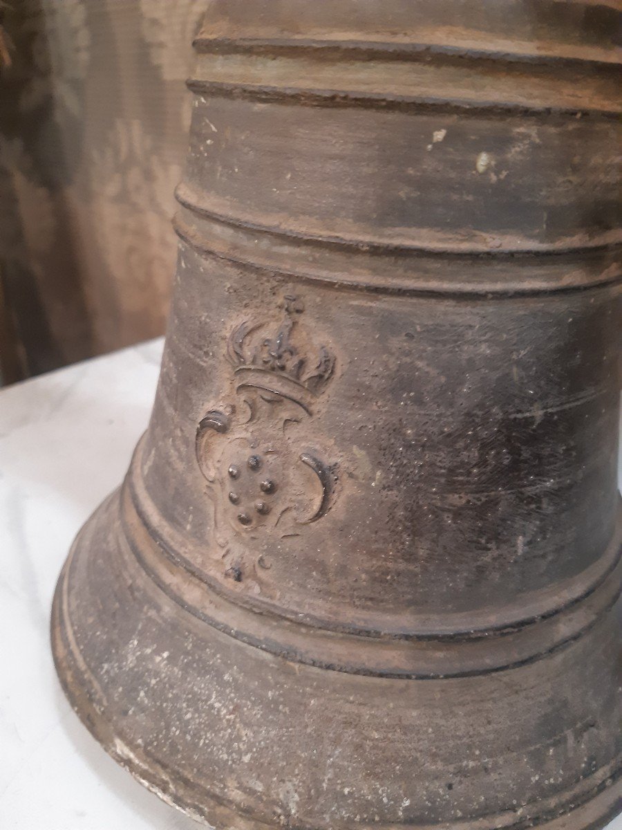 Bronzo Bell 18th Century From Medicis Property-photo-2