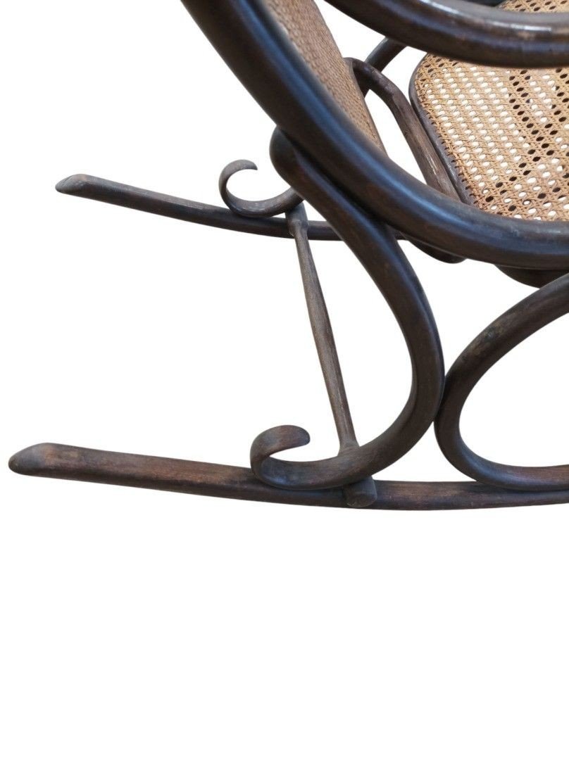 Rocking Chair Signé Thonet-photo-1