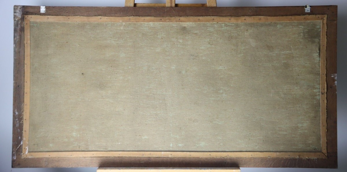 Oil On Canevas Art Deco-photo-2