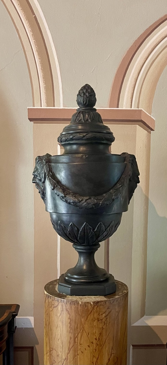 Plaster Vase Style Neoclassic