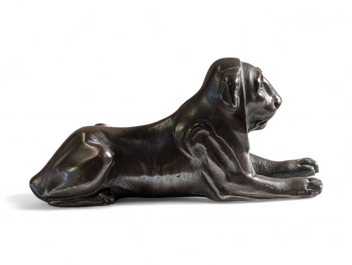 Lion en bronze 19eme