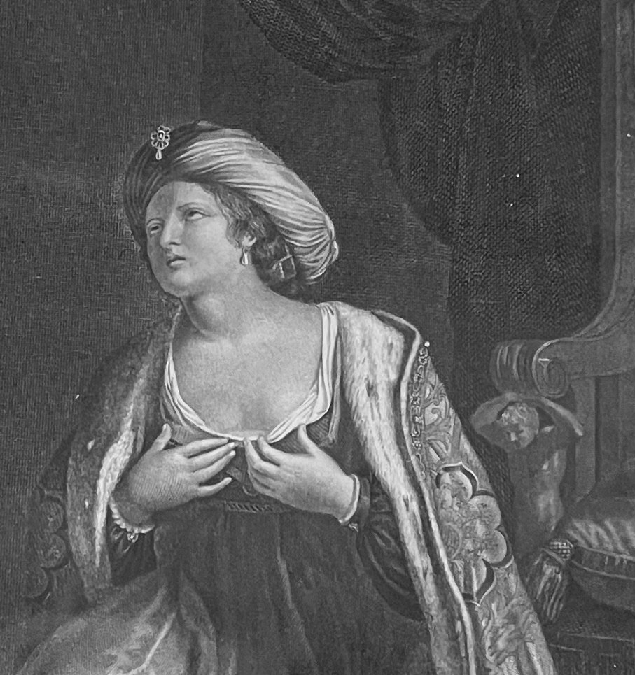 Gravure empire “ César et Cleopatre”-photo-2