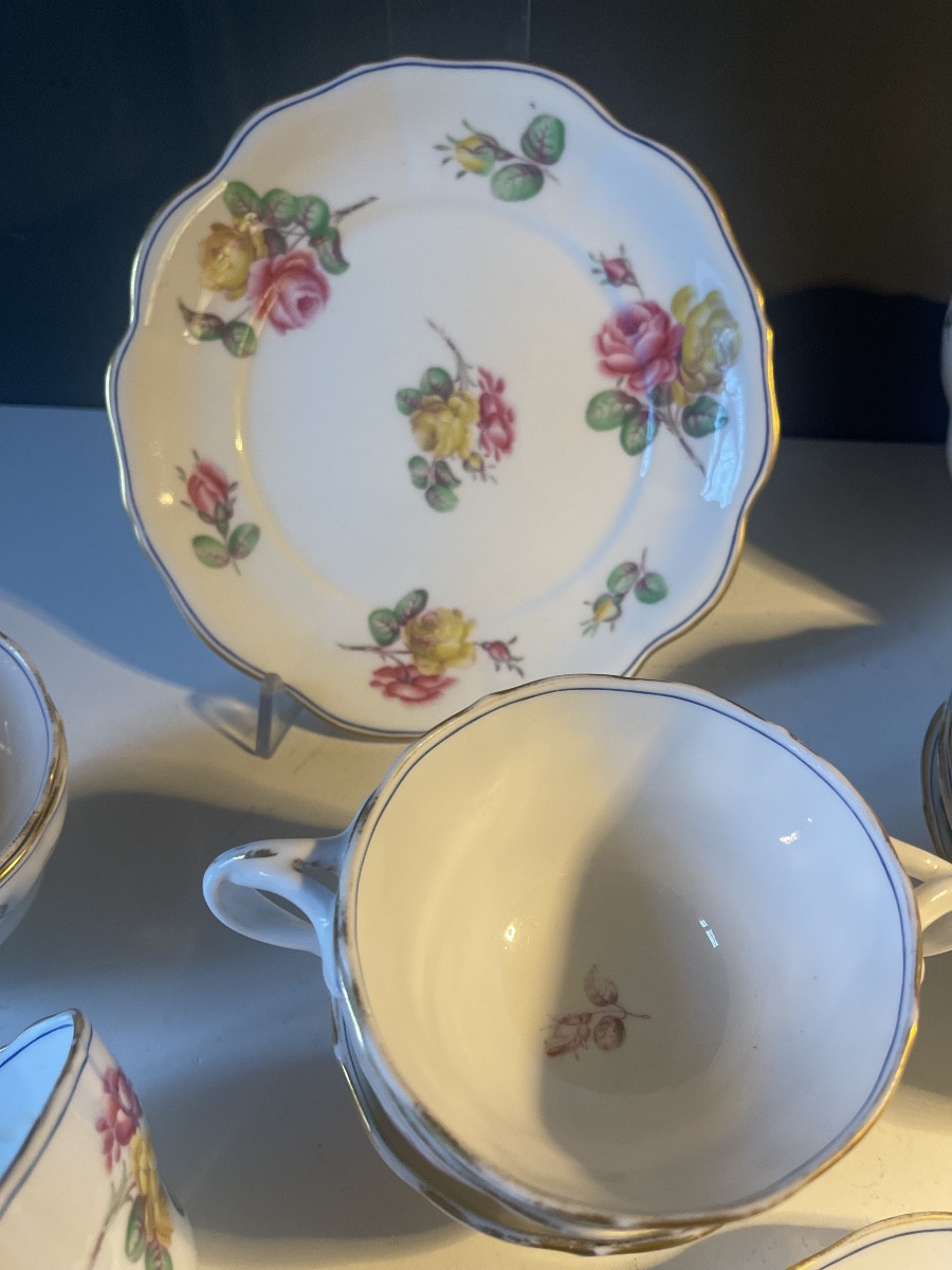 Service à thé ou café porcelaine 19eme-photo-2