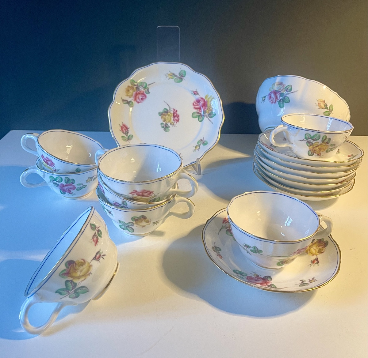 Service à thé ou café porcelaine 19eme