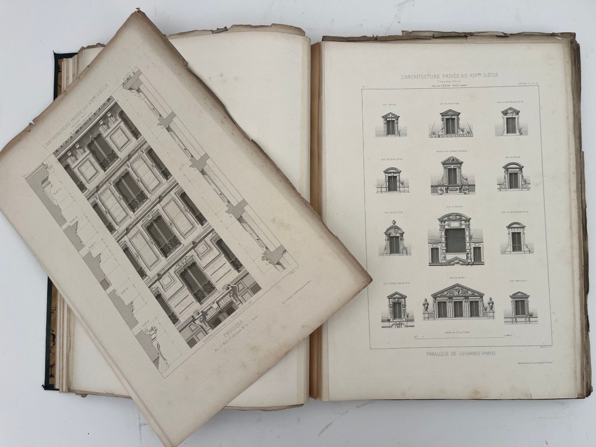 César Daly Architecture 1864 1st Publication-photo-3