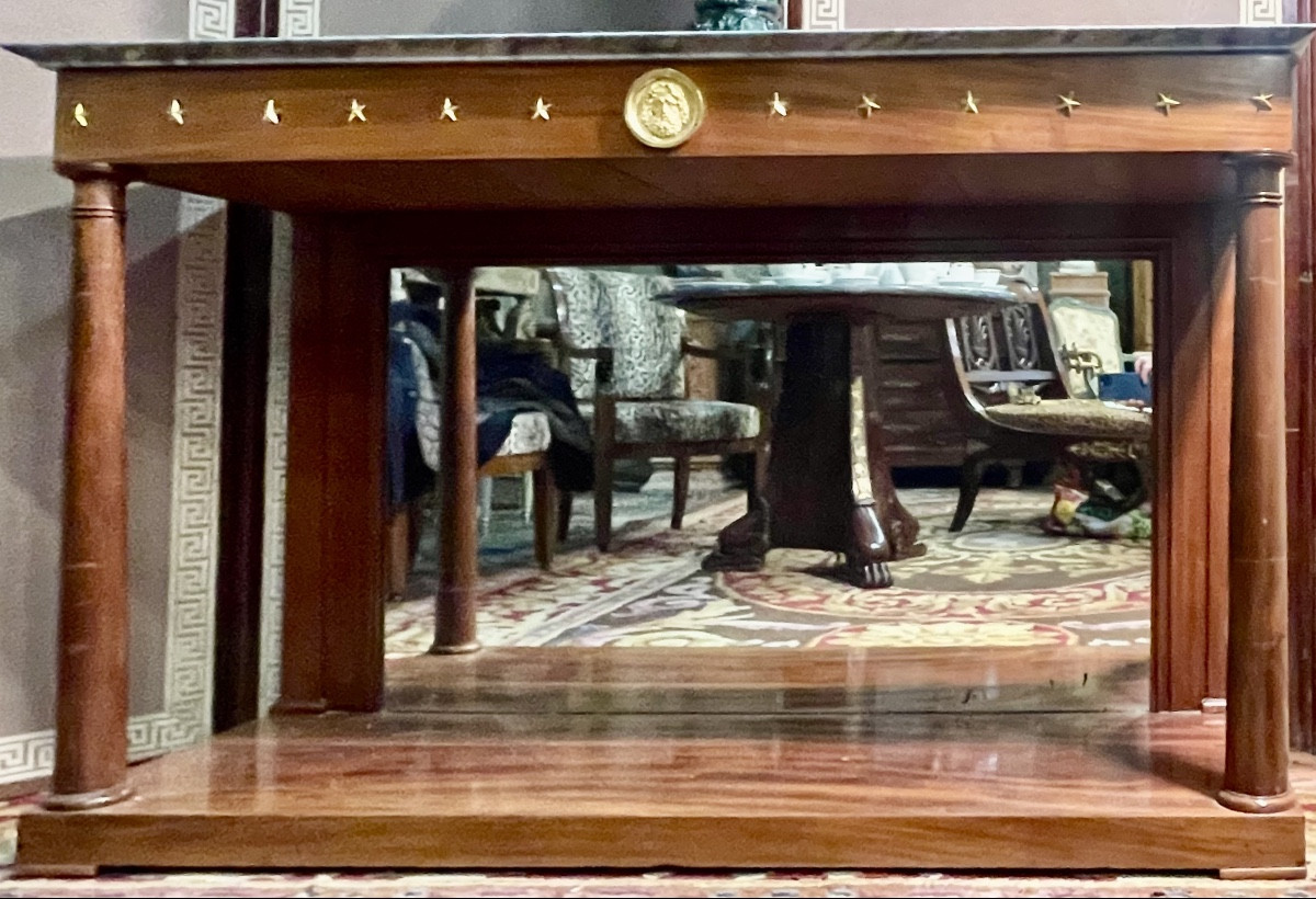 French Empire Console-photo-3