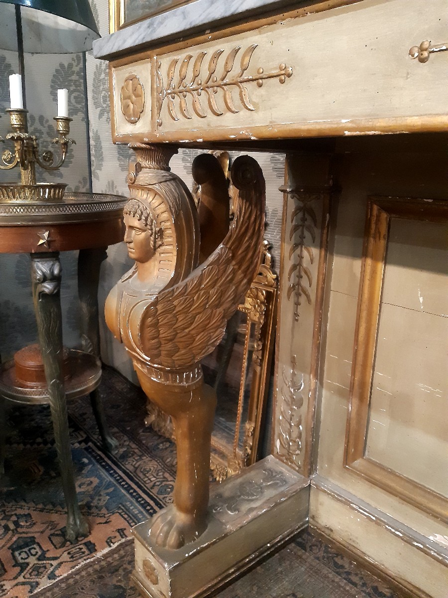 French Empire Console-photo-2