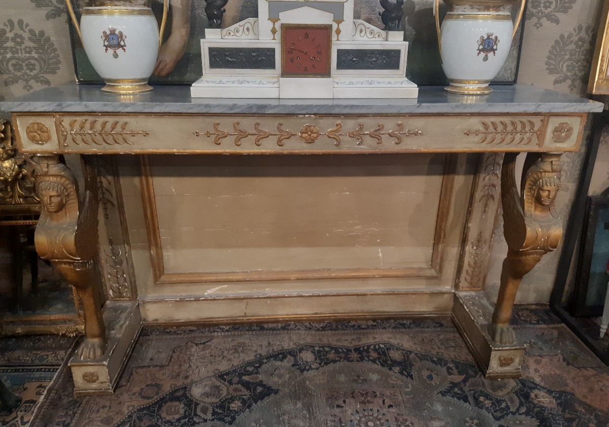 French Empire Console-photo-3