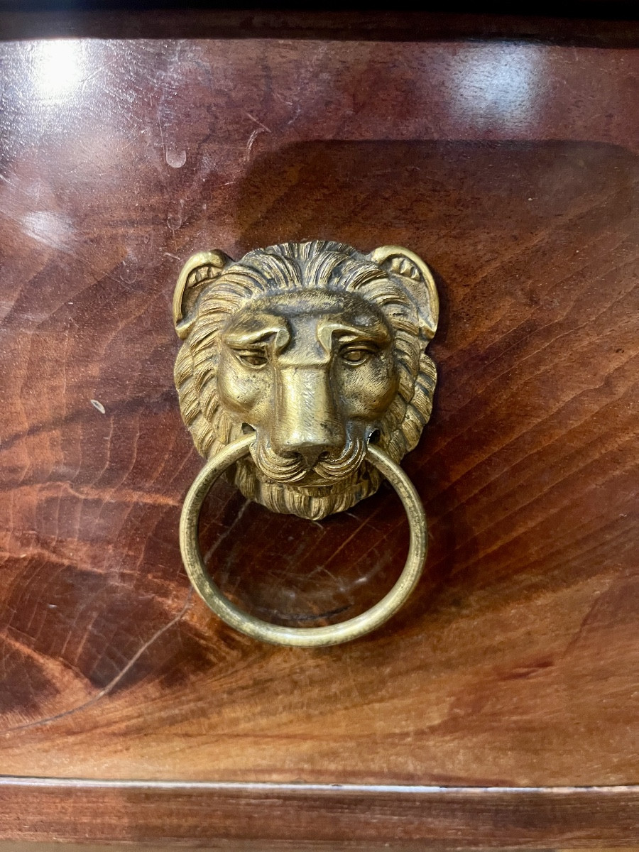 Commode acajou époque Empire-photo-2