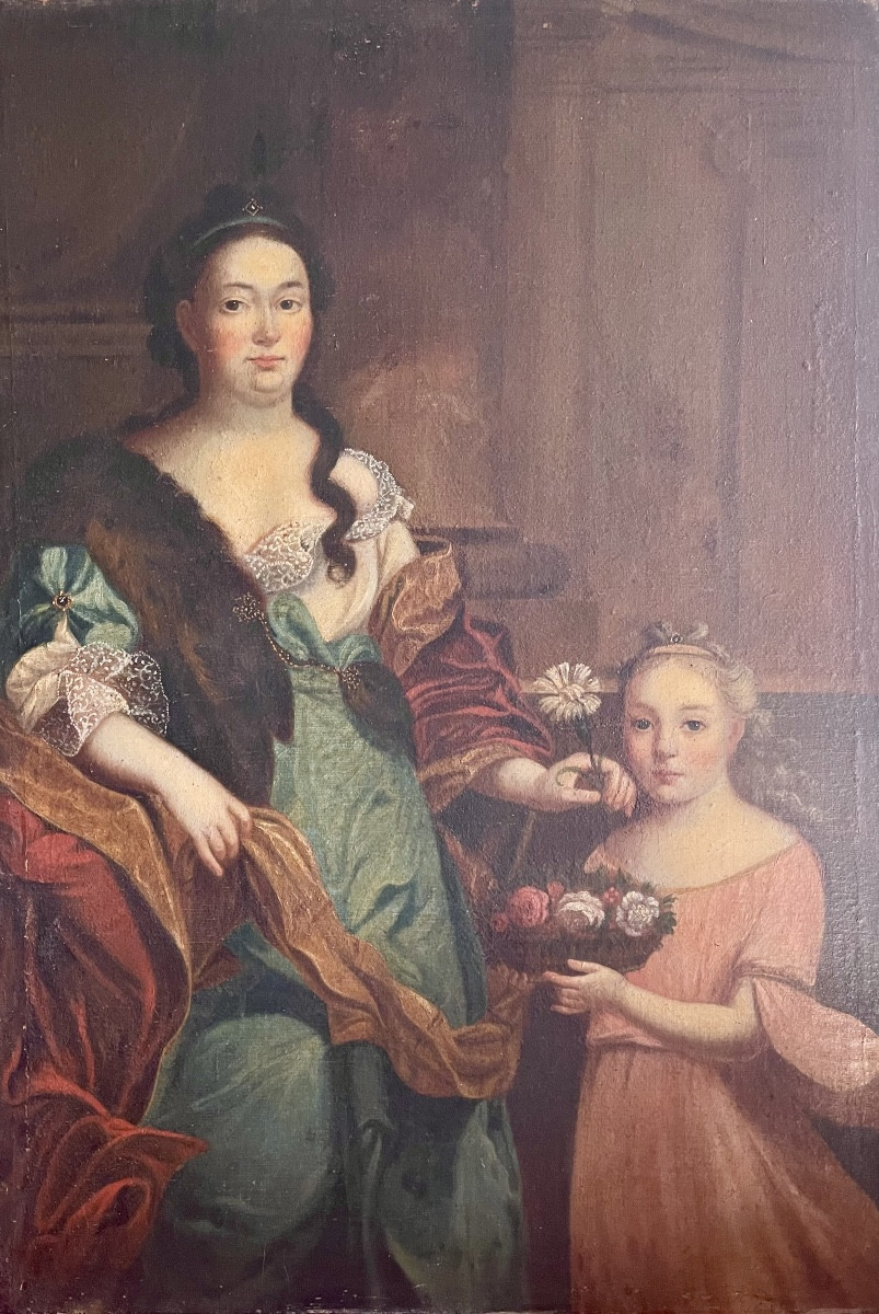  Grand Portrait de famille 18eme