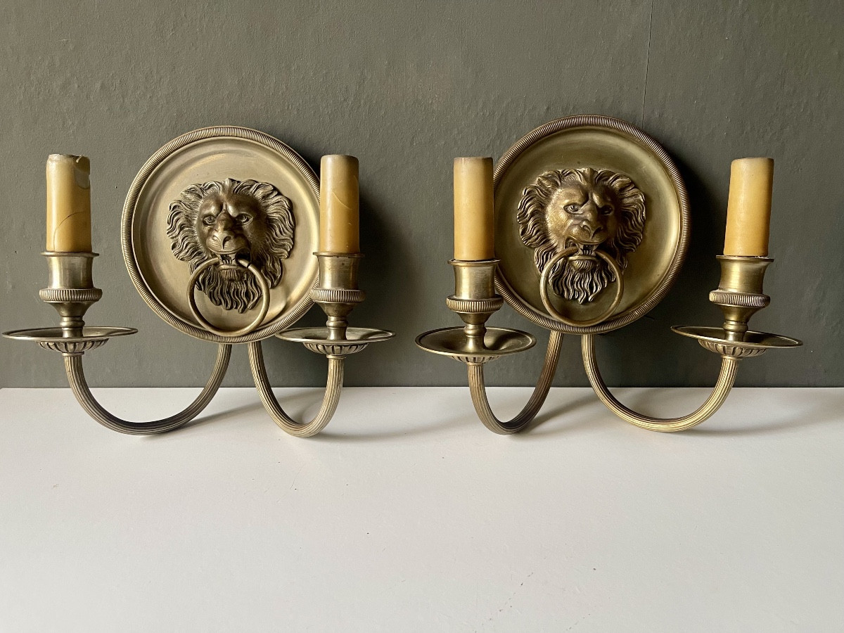 Maison Charles   -   Paire d’appliques