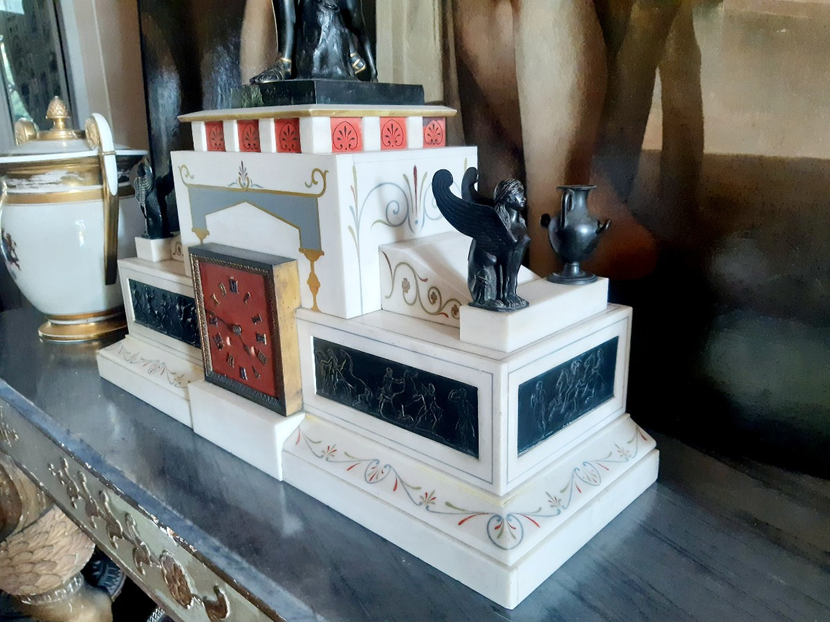 French Néo Grèc Clock-photo-2