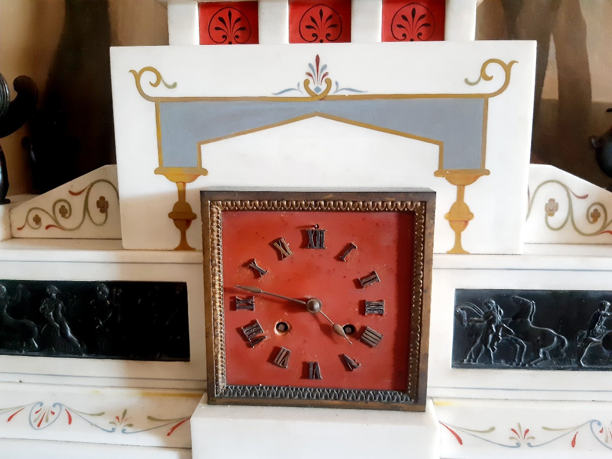 French Néo Grèc Clock-photo-4