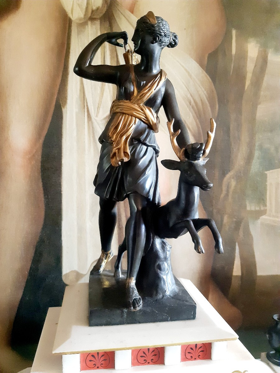 French Néo Grèc Clock-photo-1