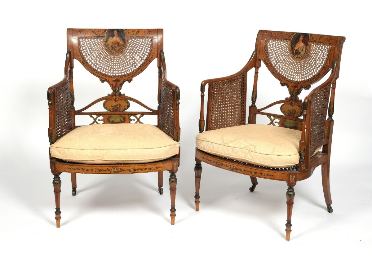 Pair Of 18th-century English Armchairs