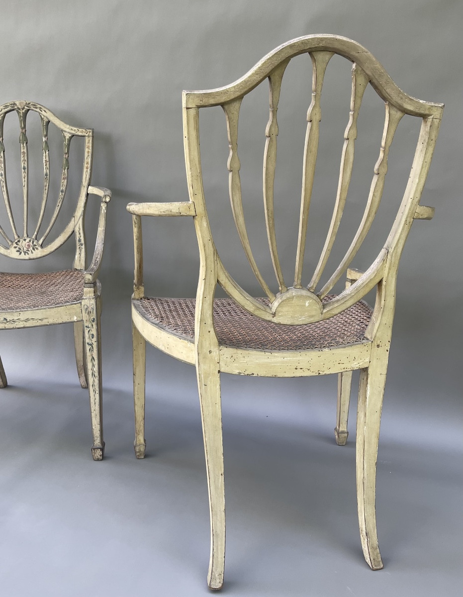4 English Armchairs-photo-1