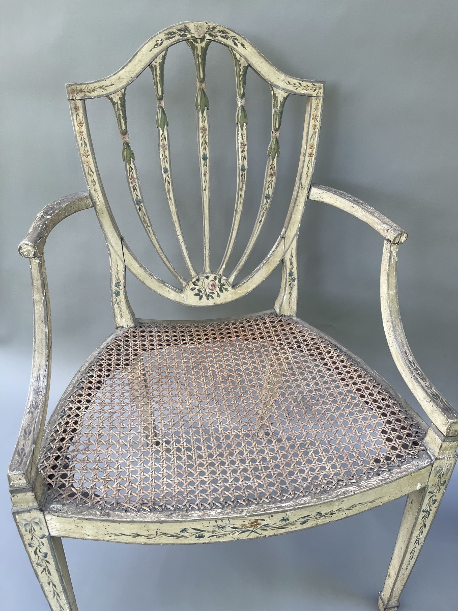 4 English Armchairs-photo-2