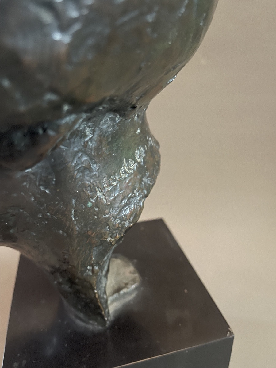 Buste de femme bronze Valsuani fondeur-photo-3