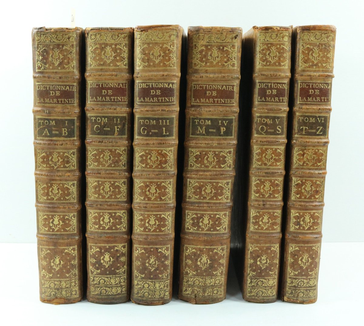 Dictionnaire  Historique De La Martinière 6 vol. In folio